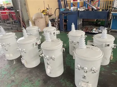 ترانسفورماتورهای روغن تک فاز برای قطب